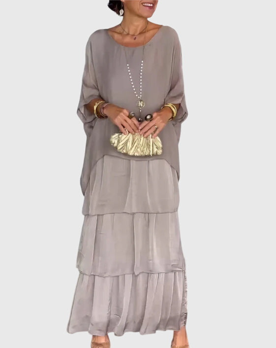 Maxi Dress Women Flowing Fit Elegant Summer Occasion