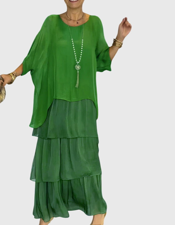 Maxi Dress Women Flowing Fit Elegant Summer Occasion