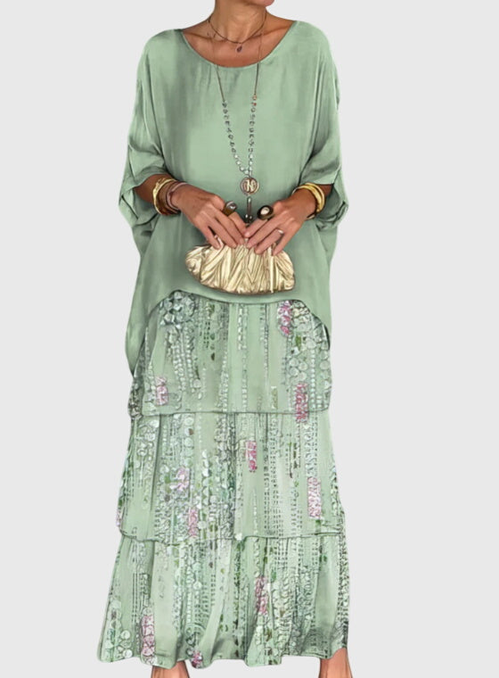 Maxi Dress Women Flowing Fit Elegant Summer Occasion