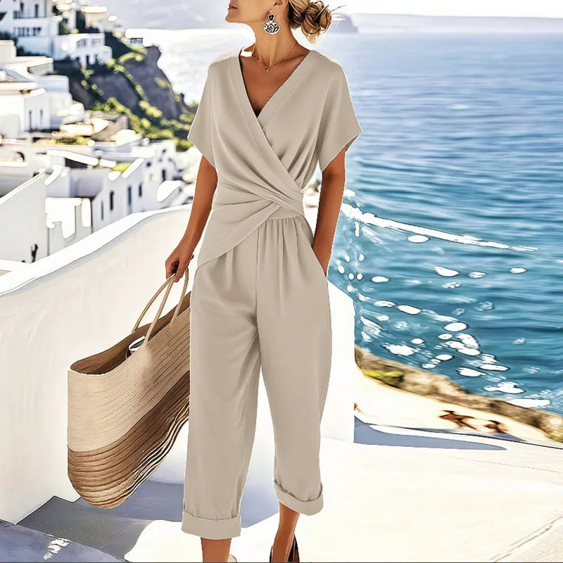 Two-Piece Set Women Relaxed Fit Casual Summer