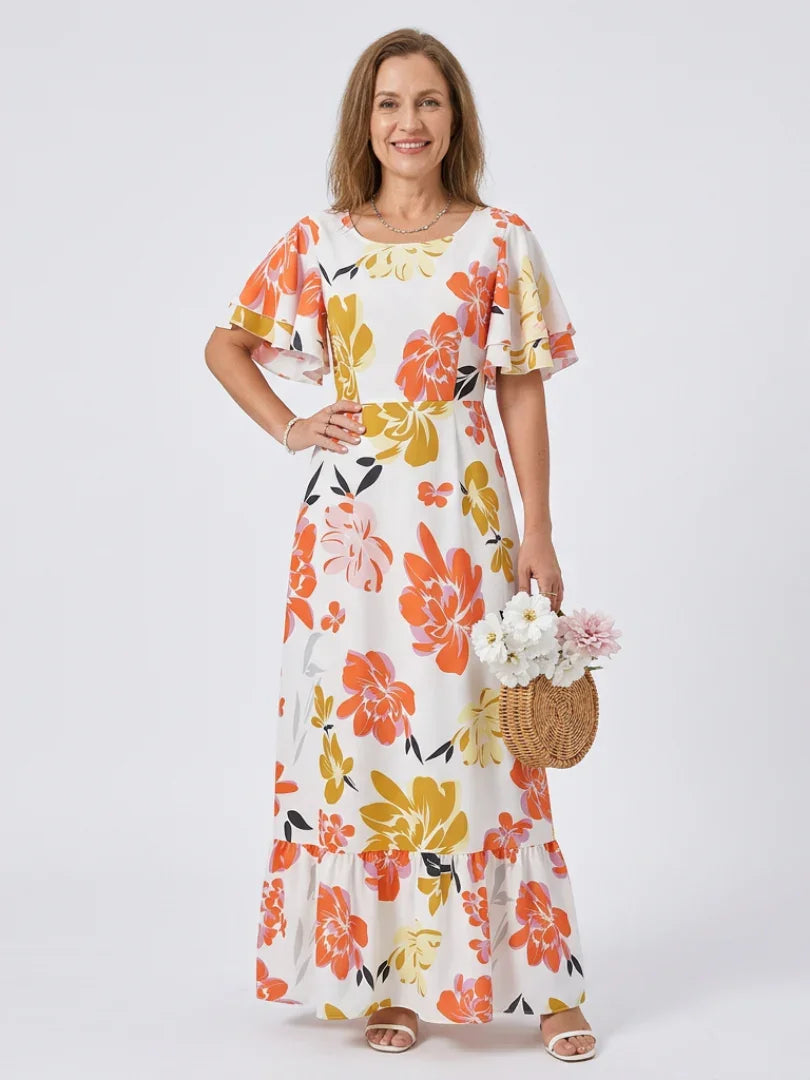 Maxi Dress Women Regular Fit Casual Summer