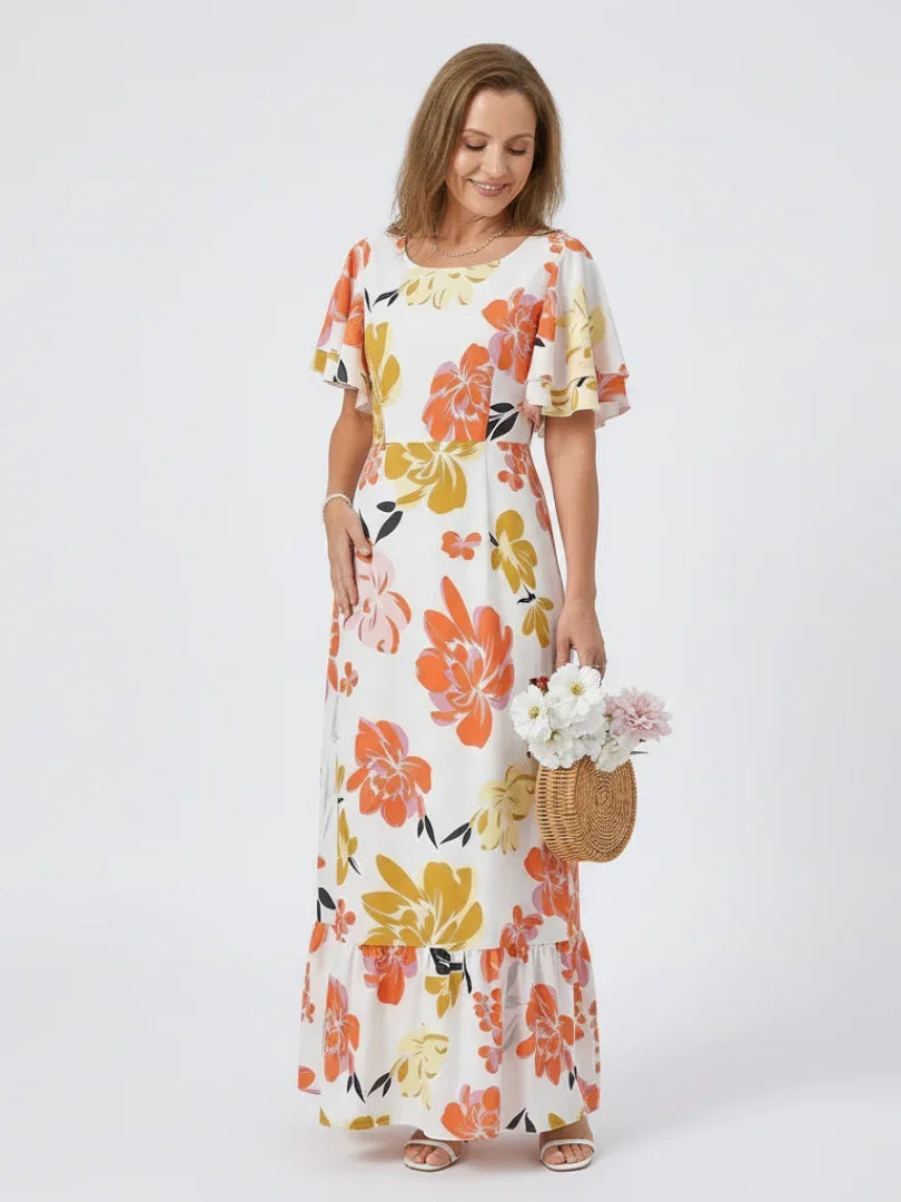Maxi Dress Women Regular Fit Casual Summer