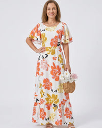 Maxi Dress Women Regular Fit Casual Summer