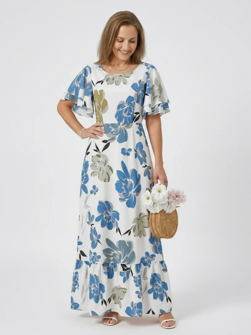 Maxi Dress Women Regular Fit Casual Summer