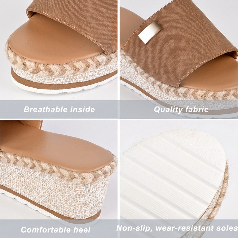 Wedge Shoes Women Comfortable Summer Casual