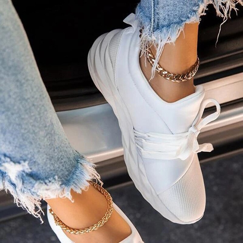 Lightweight Sneakers Women Regular Fit Sport Casual