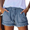Women Relaxed Fit Casual Shorts with Drawstring Waist