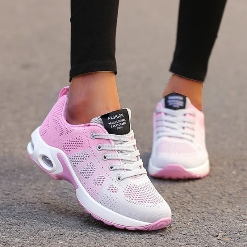 Sports Shoes Women Lightweight Lace-Up Sport