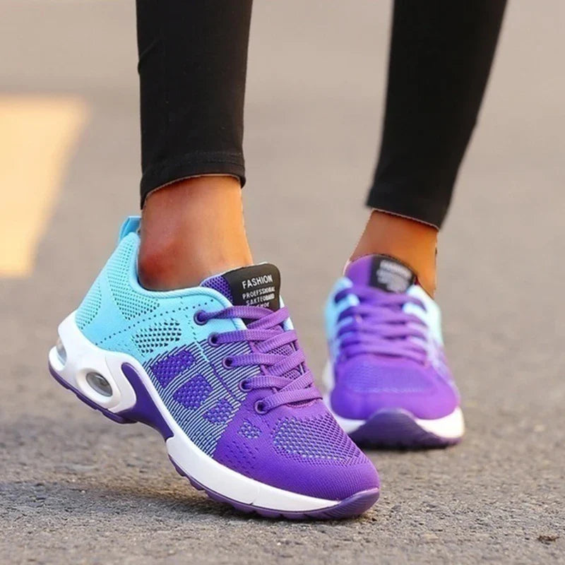Sports Shoes Women Lightweight Lace-Up Sport