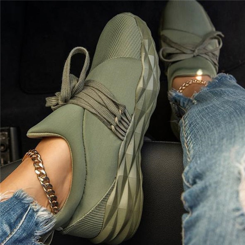 Lightweight Sneakers Women Regular Fit Sport Casual