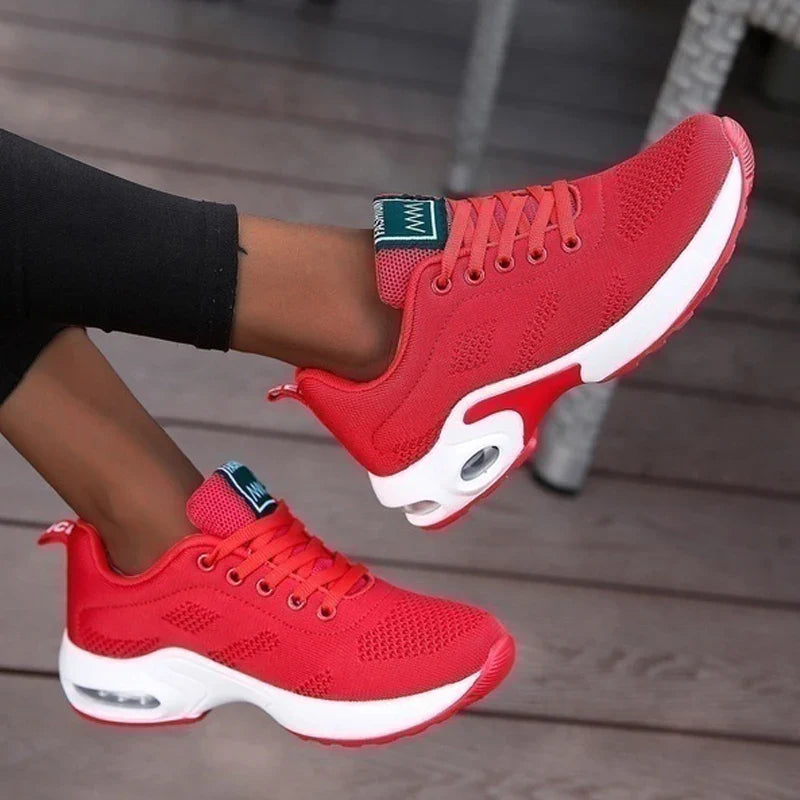 Sports Shoes Women Lightweight Lace-Up Sport