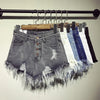 Distressed Shorts Women Regular Fit Casual Summer