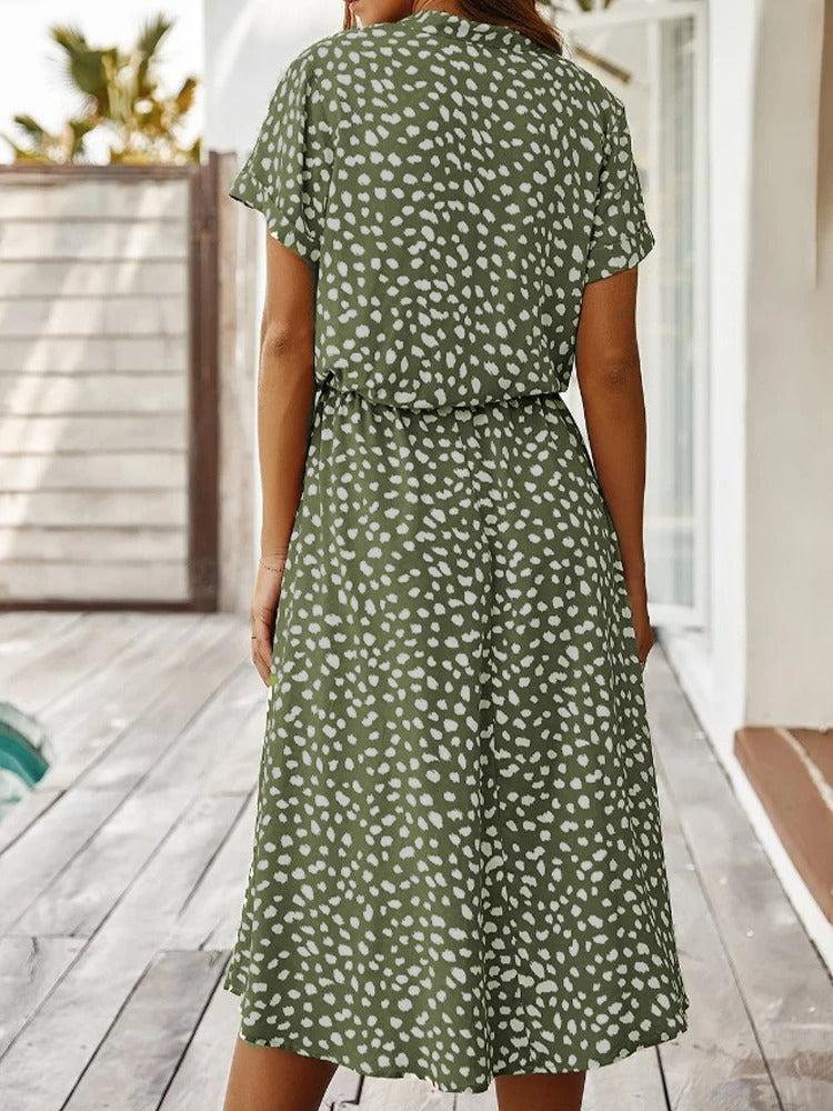 Summer Dress Women Regular Fit Casual