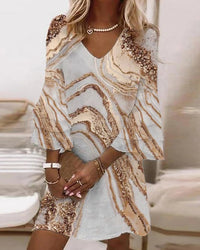 Summer Mini Dress Women Regular Fit Casual