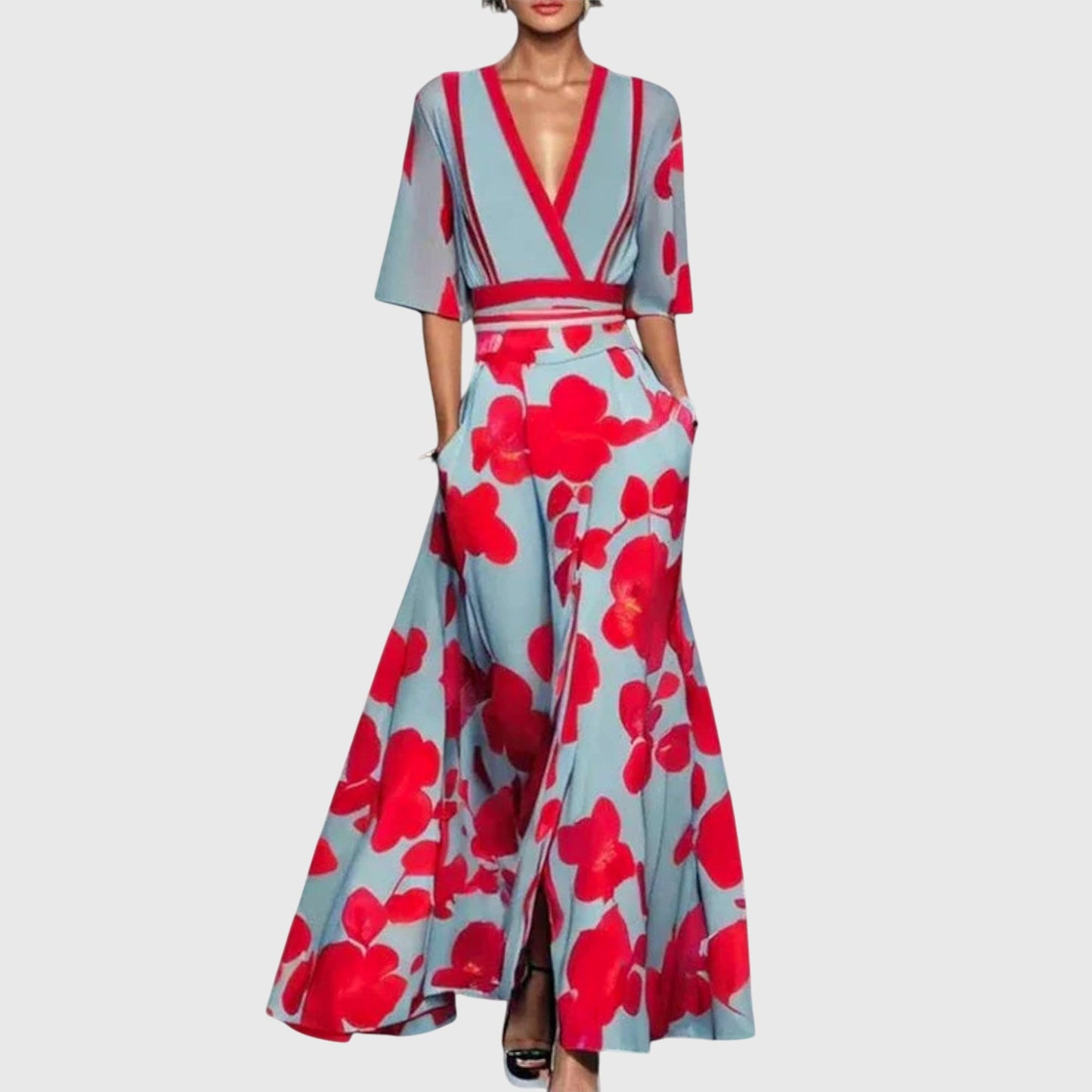 Elegant Dress Women Tailored Fit Casual Chic