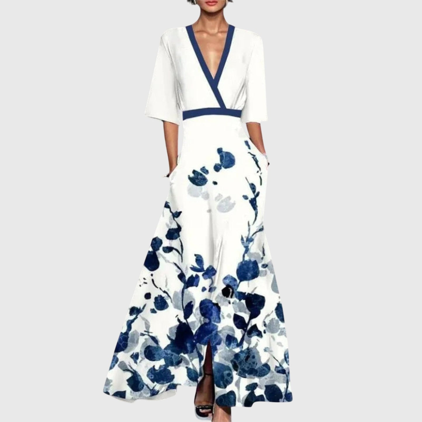 Elegant Dress Women Tailored Fit Casual Chic