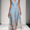 Maxi Dress Women Regular Fit Casual Summer Floral