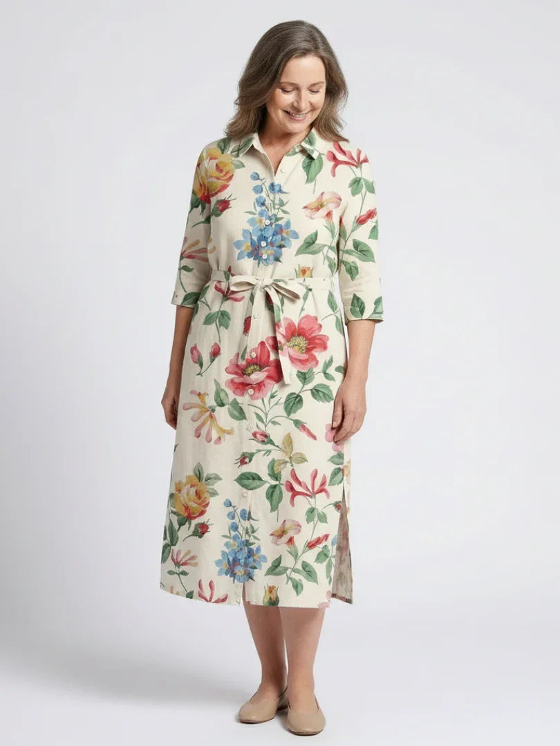 Midi Dress Women Relaxed Fit Casual Summer