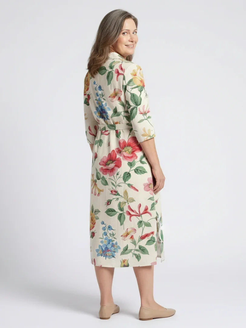 Midi Dress Women Relaxed Fit Casual Summer