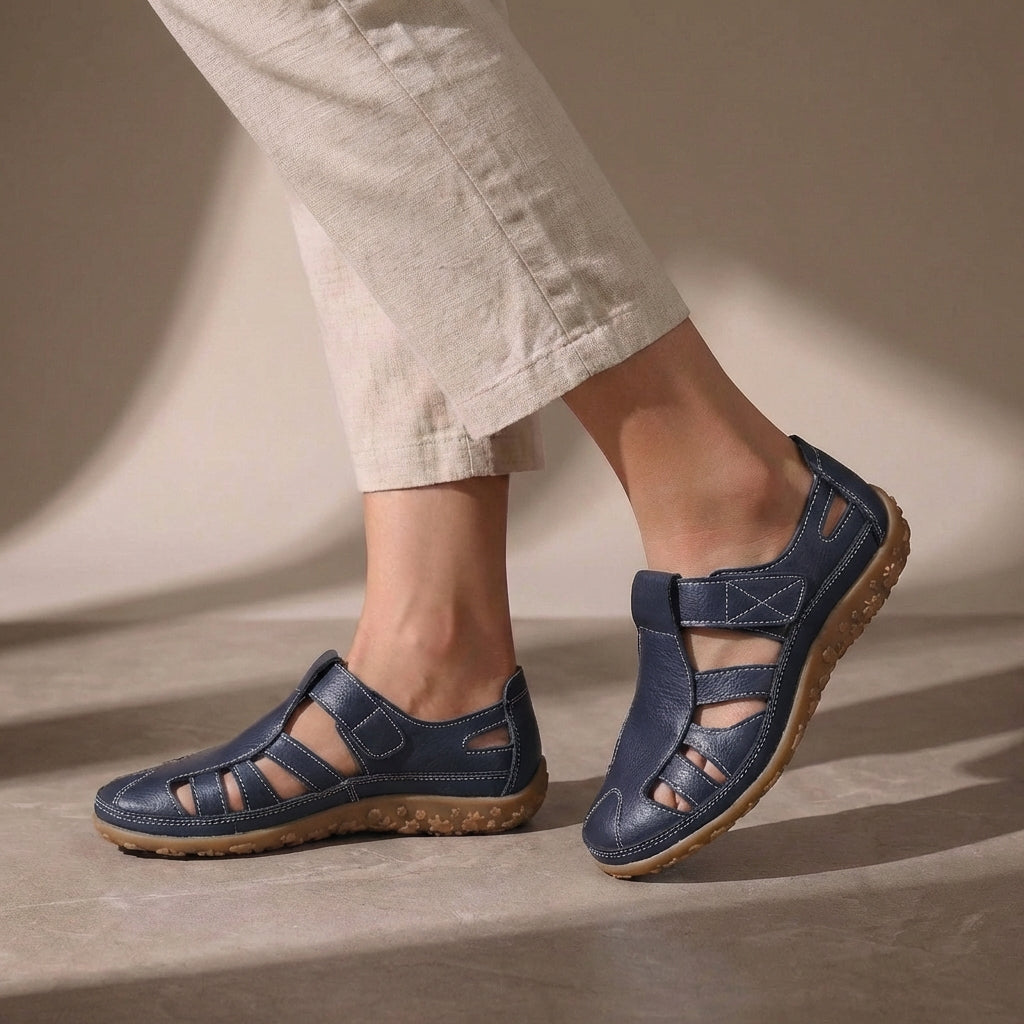 Closed Toe Adjustable Strap Sandals Women Regular Fit Casual Summer