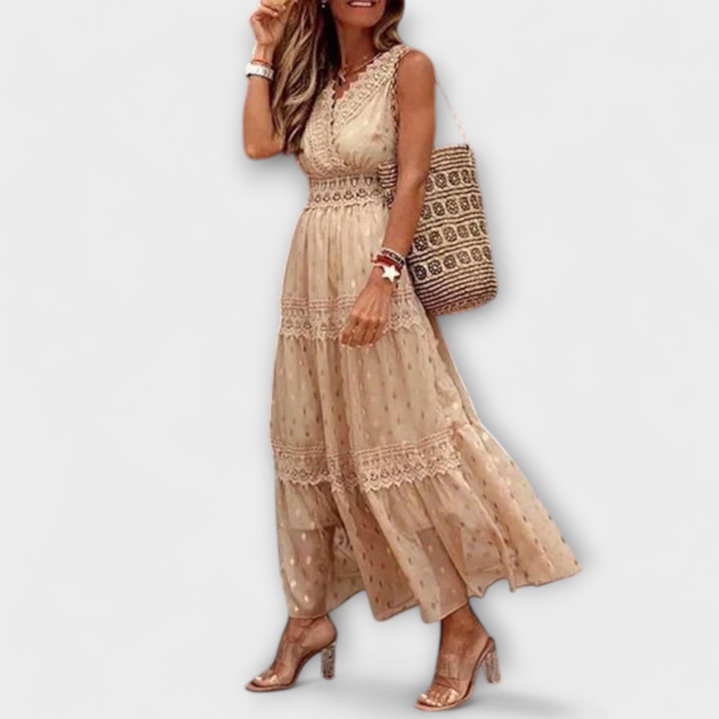 Maxi Dress Women Loose Fit Summer Boho Romantic