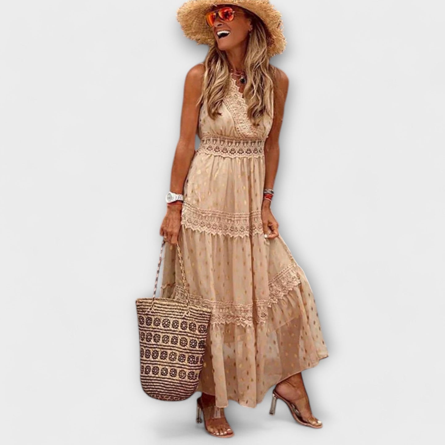 Maxi Dress Women Loose Fit Summer Boho Romantic