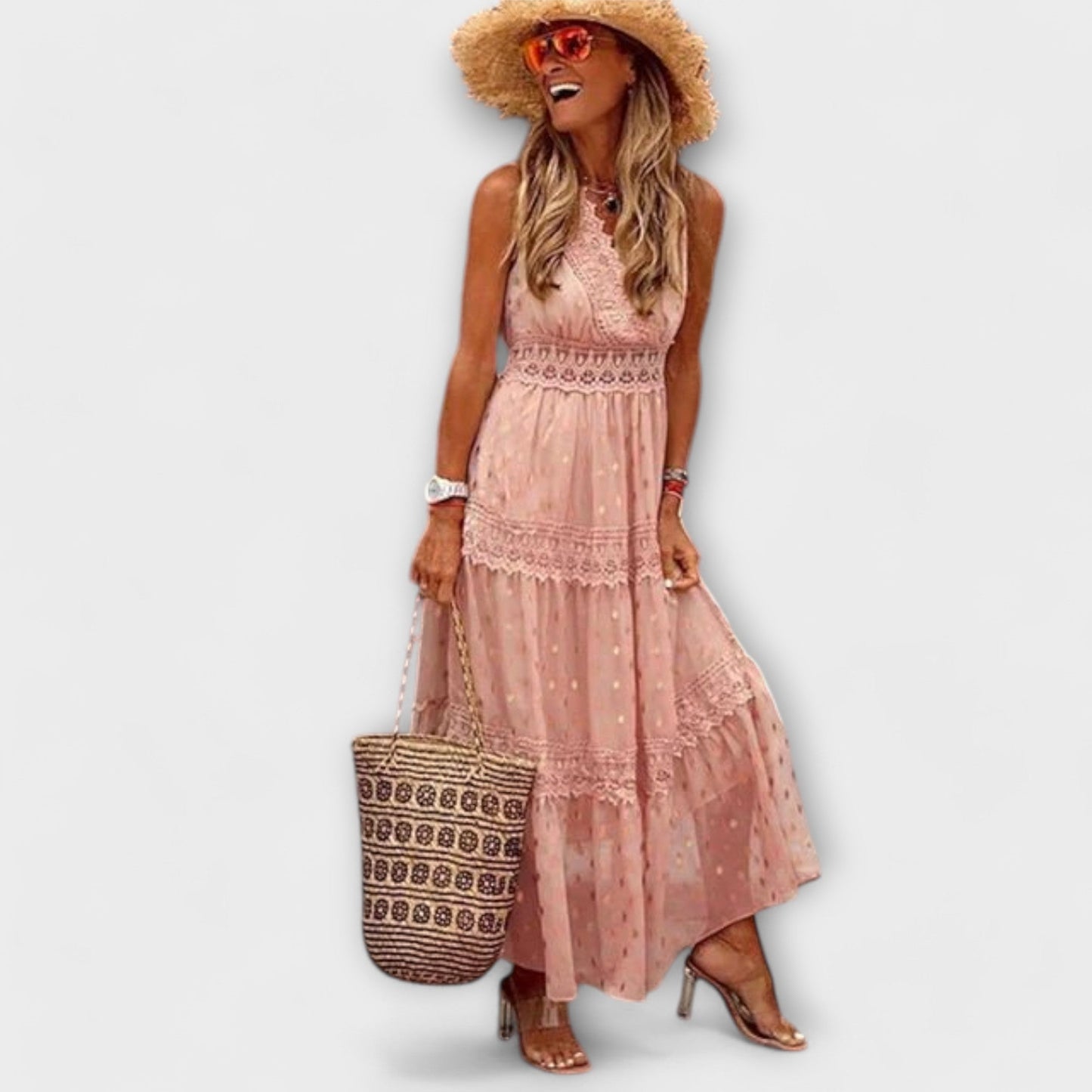 Maxi Dress Women Loose Fit Summer Boho Romantic