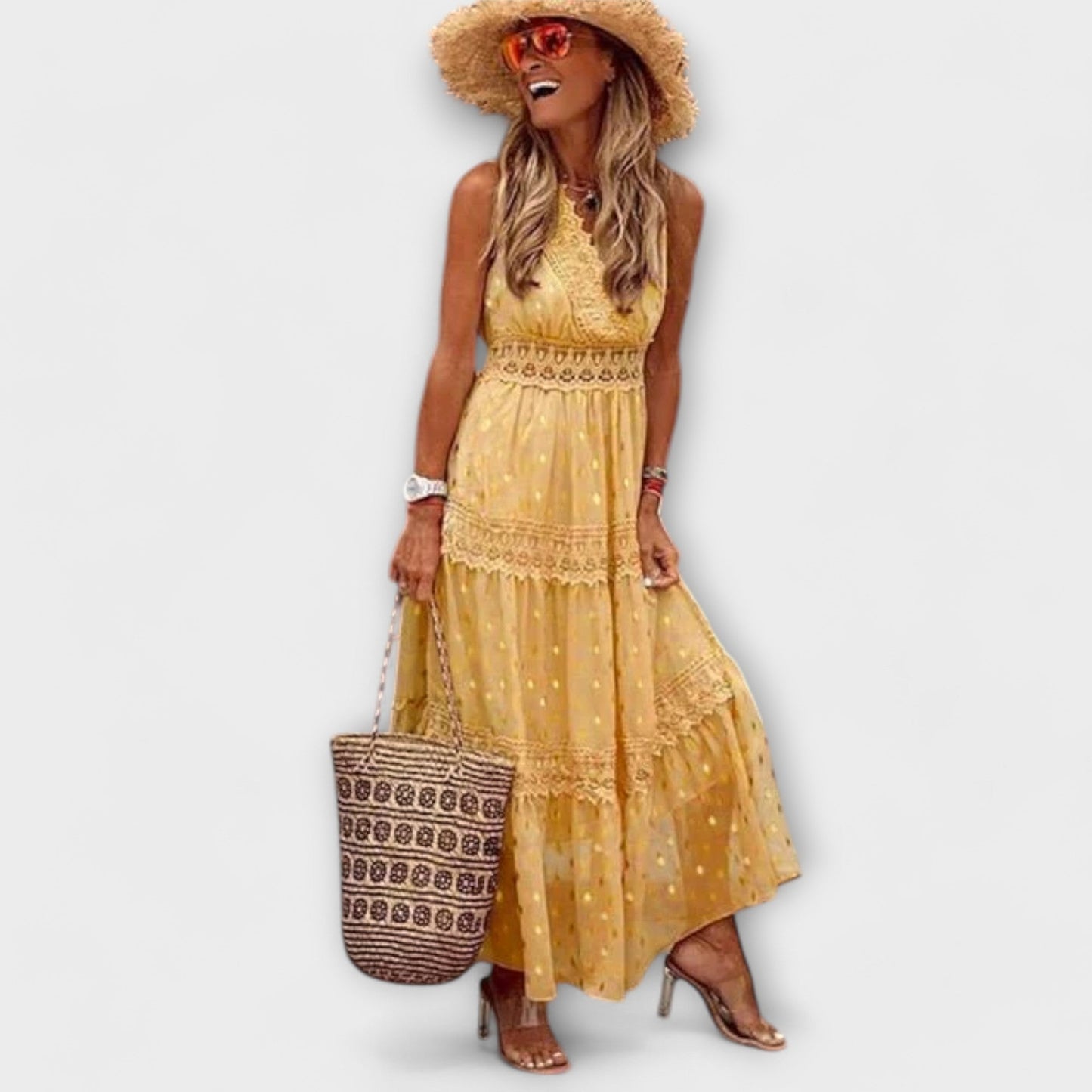 Maxi Dress Women Loose Fit Summer Boho Romantic