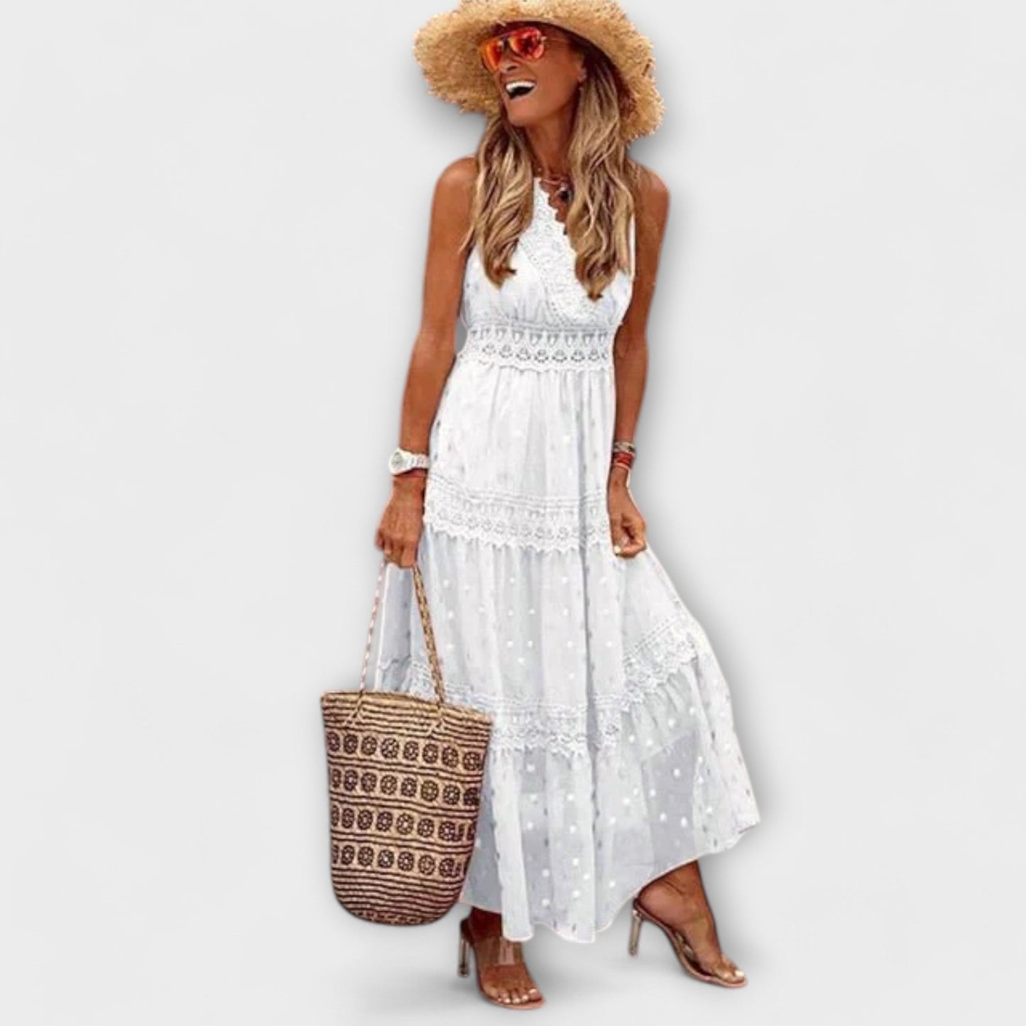 Maxi Dress Women Loose Fit Summer Boho Romantic