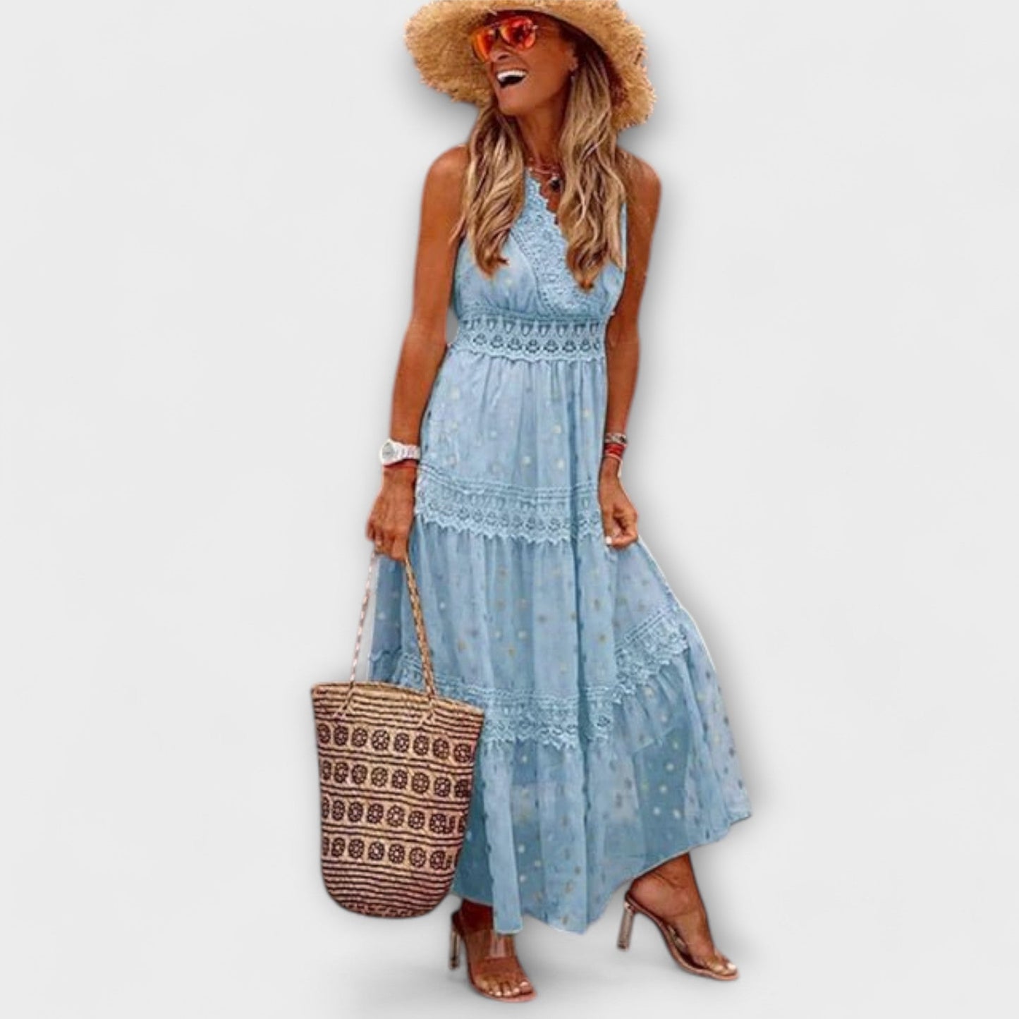 Maxi Dress Women Loose Fit Summer Boho Romantic