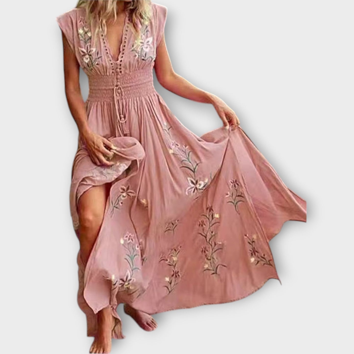 Maxi Dress Women Slim Fit Boho Casual Summer