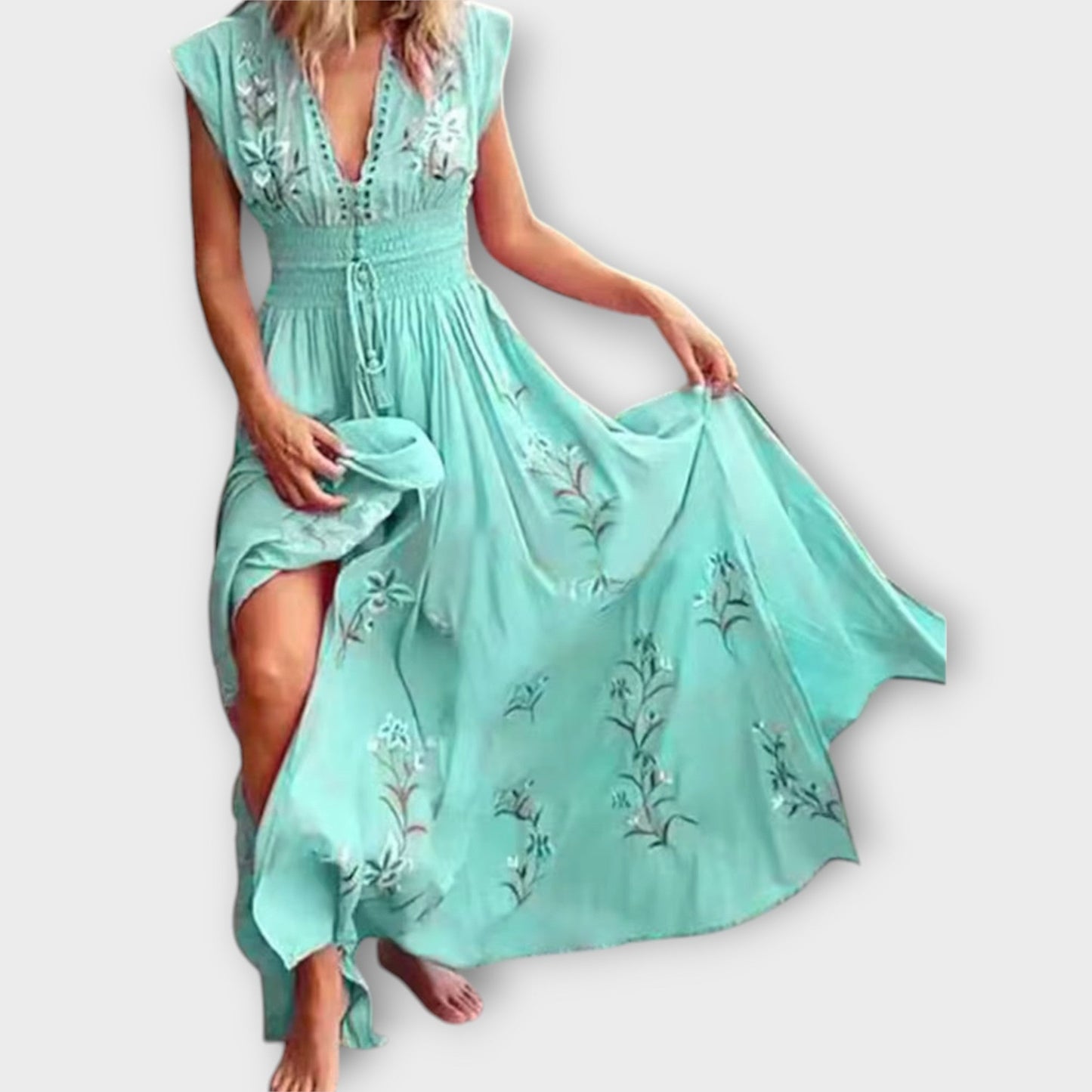 Maxi Dress Women Slim Fit Boho Casual Summer