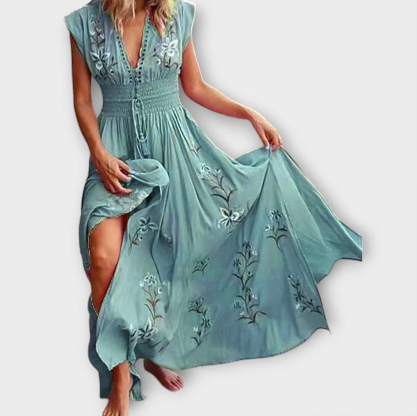 Maxi Dress Women Slim Fit Boho Casual Summer