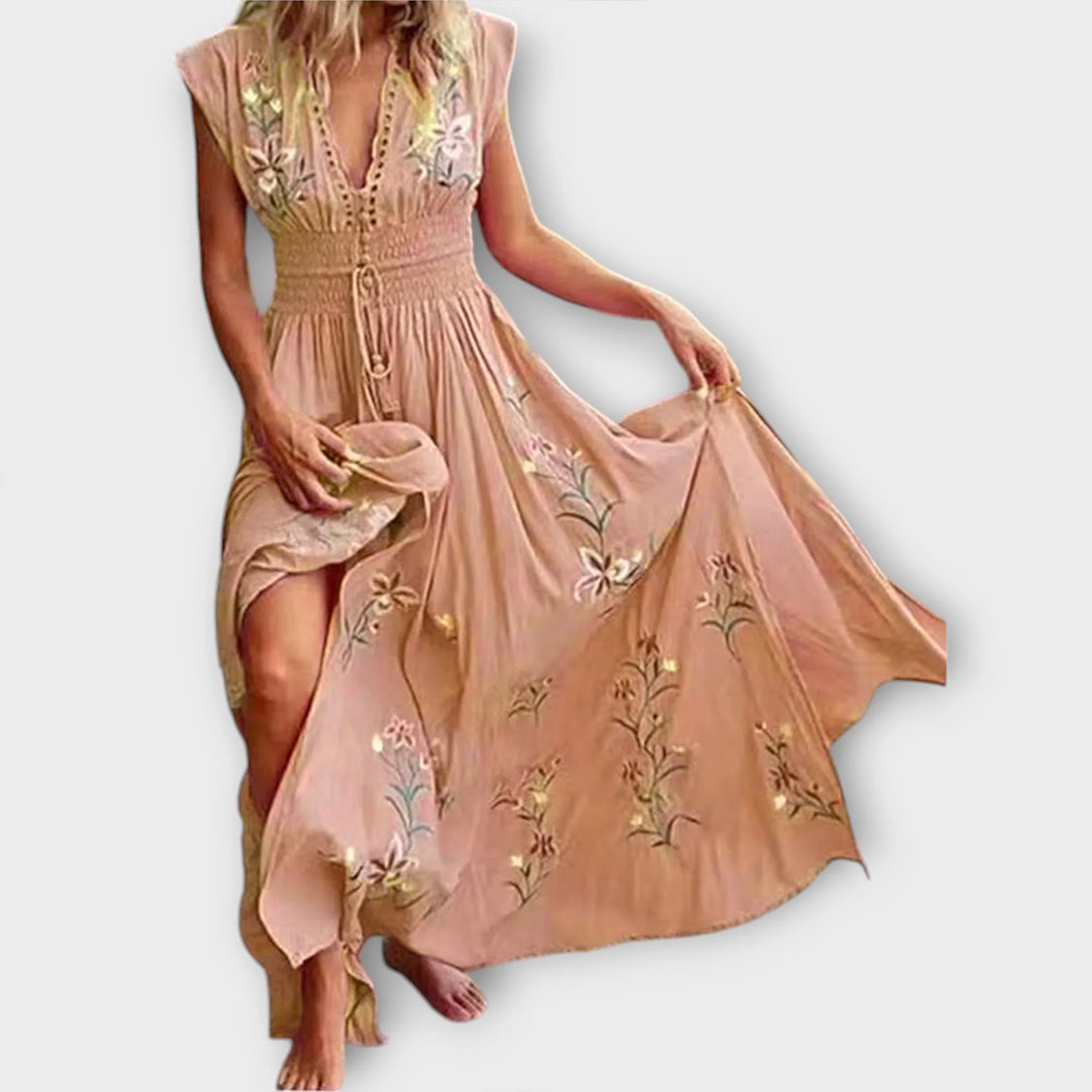 Maxi Dress Women Slim Fit Boho Casual Summer