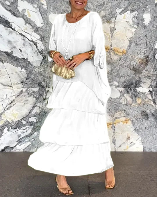 Maxi Dress Women Relaxed Fit Elegant Summer Evening