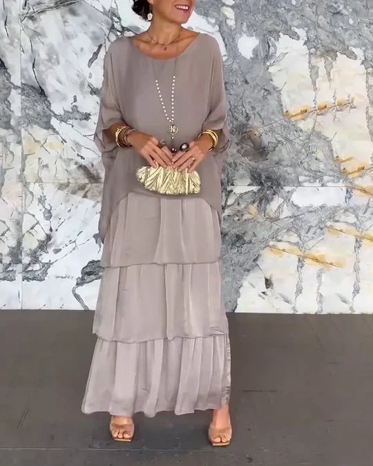 Maxi Dress Women Relaxed Fit Elegant Summer Evening