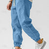 Jogger Trousers Men Relaxed Fit Casual Summer