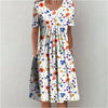 Dress Women Regular Fit Casual Elegant Floral