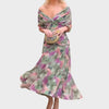 Elegant Off-Shoulder Dress Women Slim Fit Evening