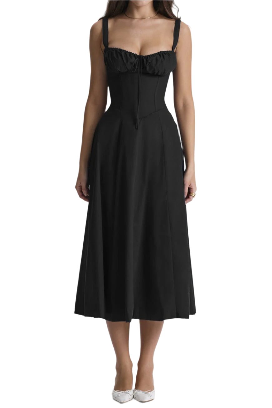 Strapless Waist Dress Women Slim Fit Casual Summer