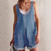 Overall Shorts Women Relaxed Fit Casual Summer