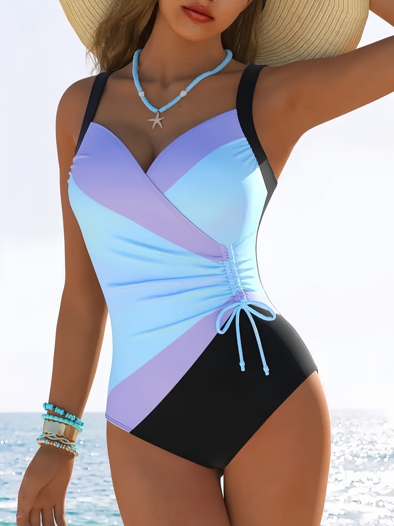 Swimsuit Women Figure-Flattering Fit Leisure Summer