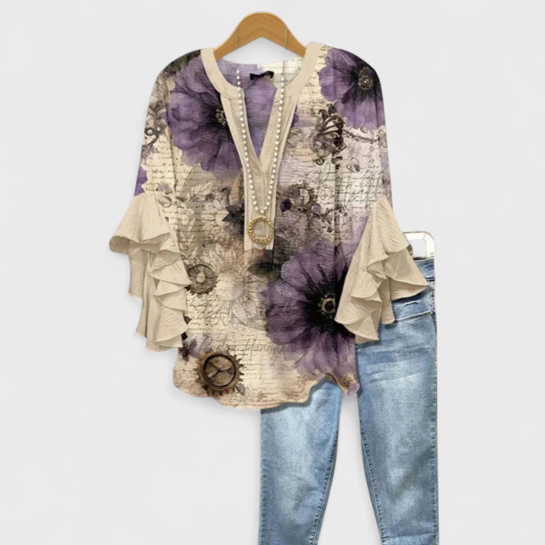 Blouse Women Regular Fit Business Casual Elegant