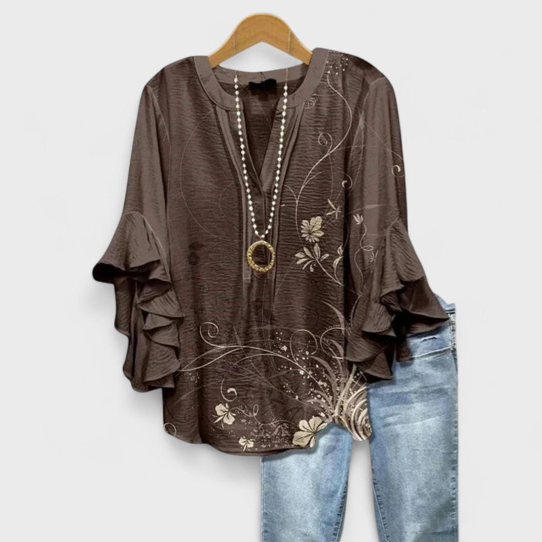 Blouse Women Regular Fit Business Casual Elegant