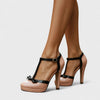 Heeled Shoes Women Regular Fit Business Casual