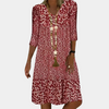 Midi Dress Women Regular Fit Casual Summer