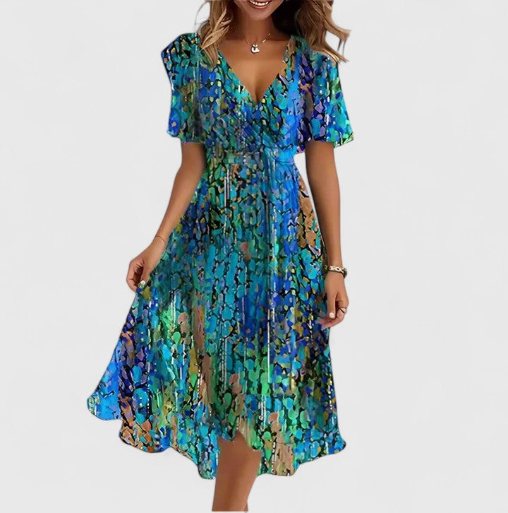 Short Dress Women Slim Fit Leisure Summer