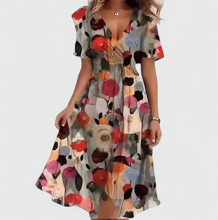 Short Dress Women Slim Fit Leisure Summer