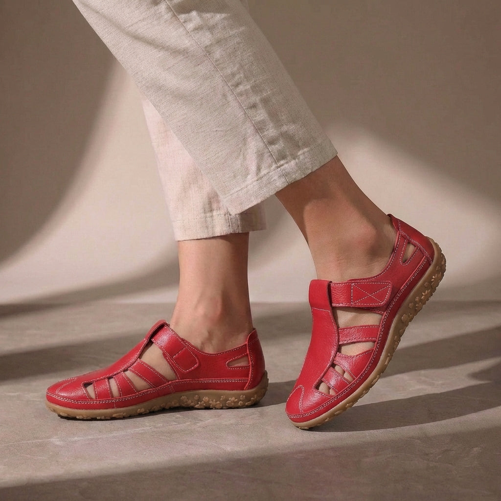 Closed Toe Adjustable Strap Sandals Women Regular Fit Casual Summer