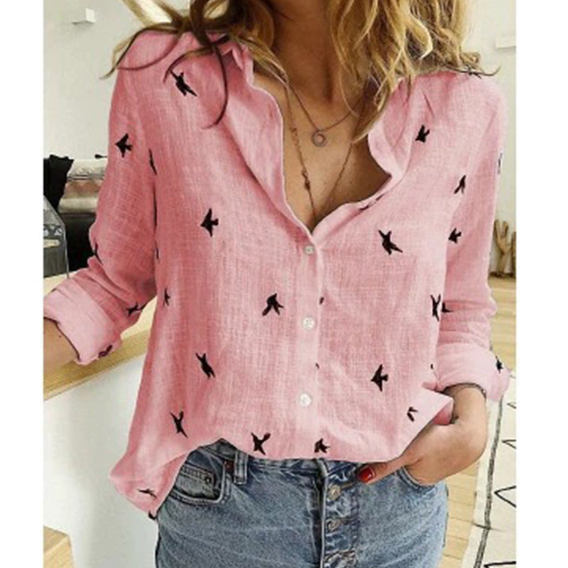 Casual Blouse Women Regular Fit Summer Leisure